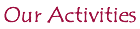 Our Activities