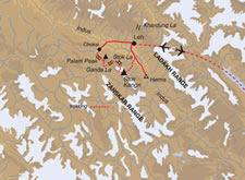 Stog Kangri Expediton 2 - Map